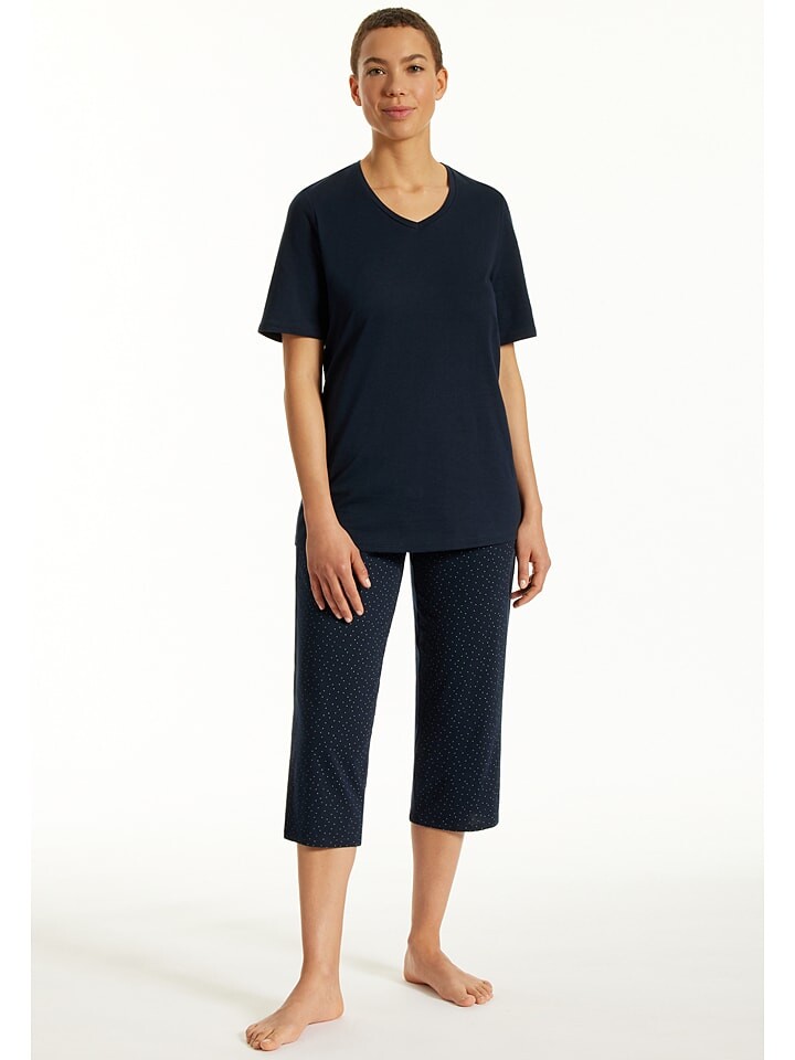 Пижама UNCOVER BY SCHIESSER, темно-синий
Пижама UNCOVER BY SCHIESSER, темно-синий
