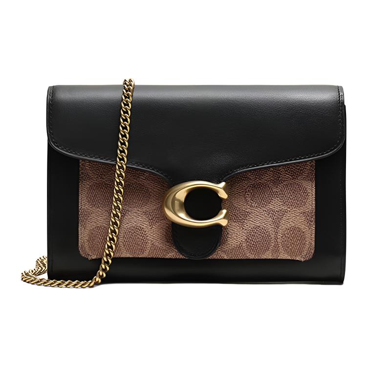 COACH Сумка через плечо с кожаным ремешком и монограммой
COACH Сумка через плечо с кожаным ремешком и монограммой