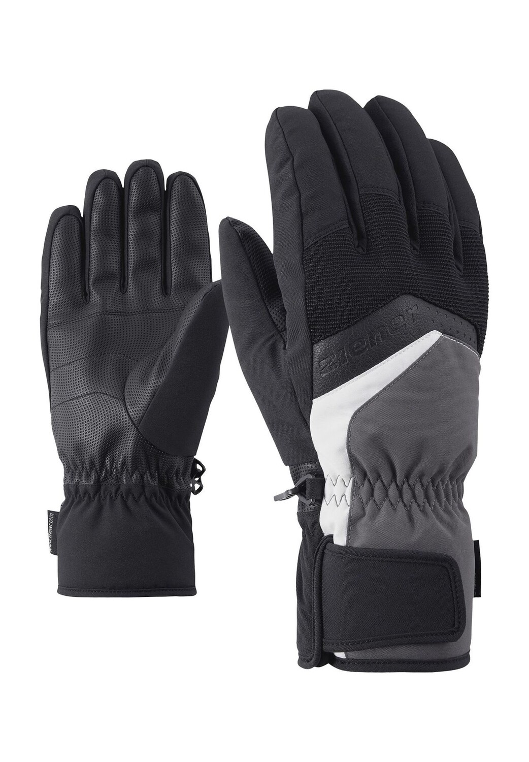 Лыжные перчатки Gabino особо теплые, на подкладке, мужские ziener, цвет Magnet
Лыжные перчатки Gabino особо теплые, на подкладке, мужские ziener, цвет Magnet