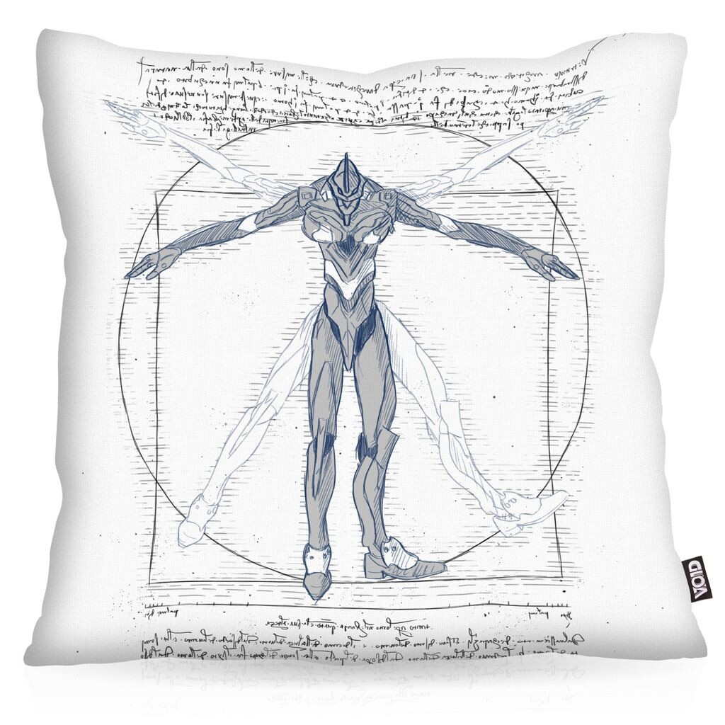 VOID Vitruvian Evangelion чехол на подушку чехол из полиэстера водонепроницаемый eva-01 аниме робот кайдзю, размер подушки: 80 x 80 см, цвет подушки: белый
VOID Vitruvian Evangelion чехол на подушку чехол из полиэстера водонепроницаемый eva-01 аниме робот кайдзю, размер подушки: 80 x 80 см, цвет подушки: белый