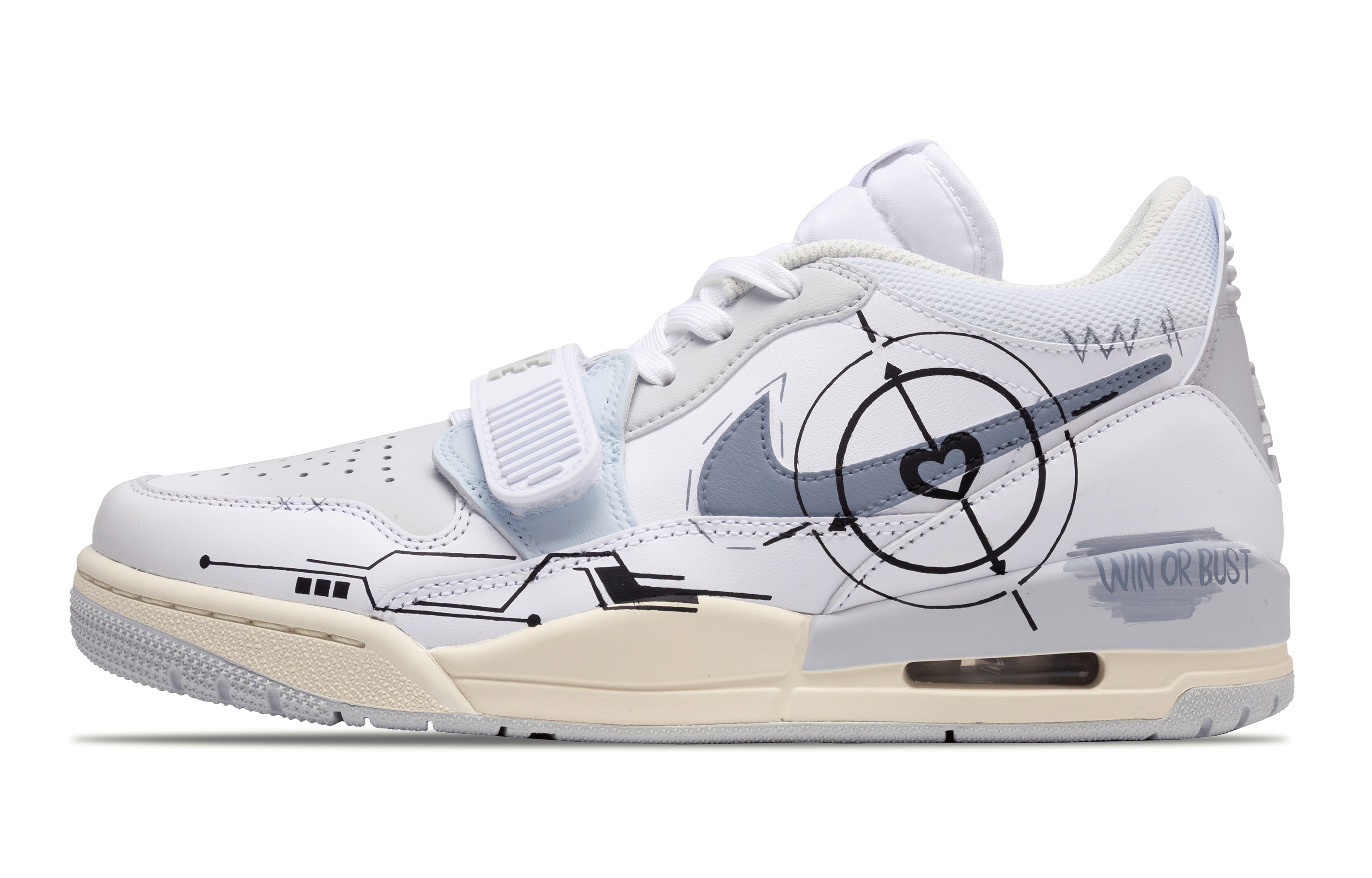 Jordan Баскетбольные кроссовки Legacy 312 с низким верхом, с амортизацией, противоскользящие, износостойкие, мужские, сине-серые
Jordan Баскетбольные кроссовки Legacy 312 с низким верхом, с амортизацией, противоскользящие, износостойкие, мужские, сине-серые