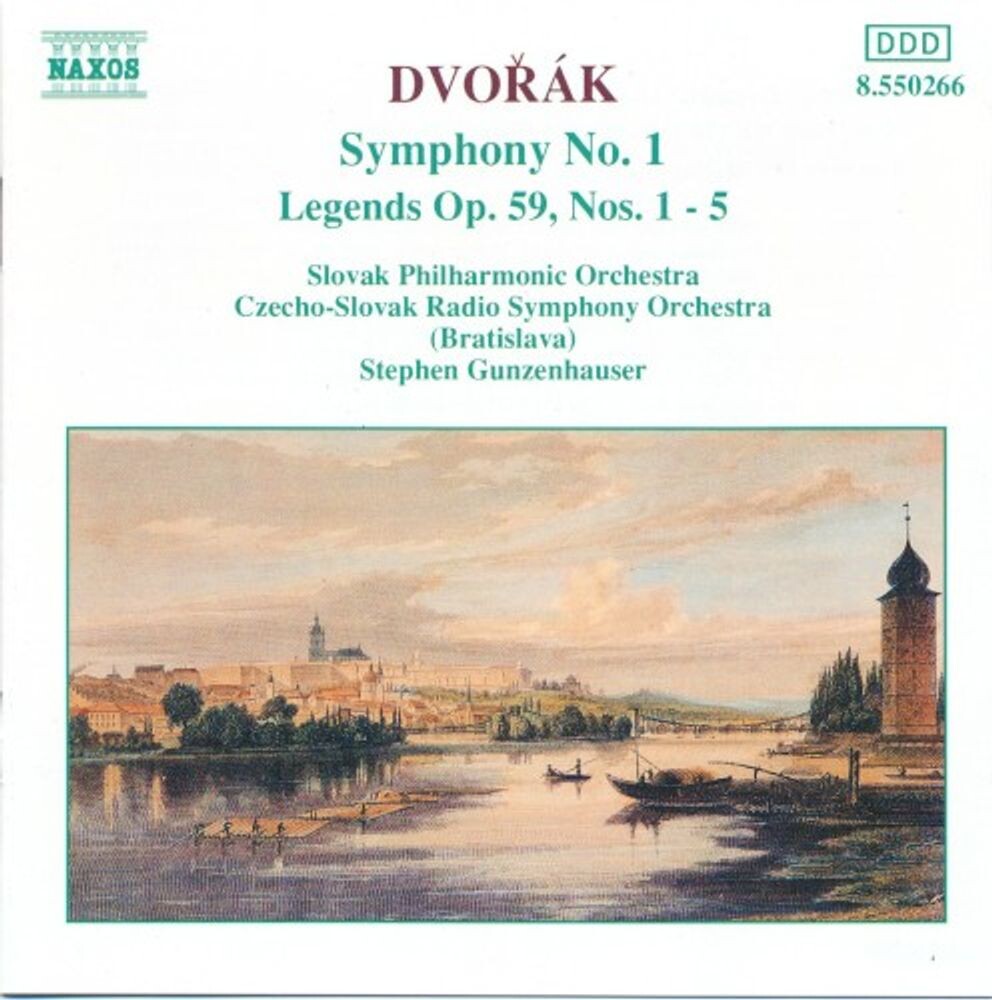 Диск CD Symphony No. 1 / Legends Op. 59 Nos. 1 - 5 - Antonin Dvorák
Диск CD Symphony No. 1 / Legends Op. 59 Nos. 1 - 5 - Antonin Dvorák