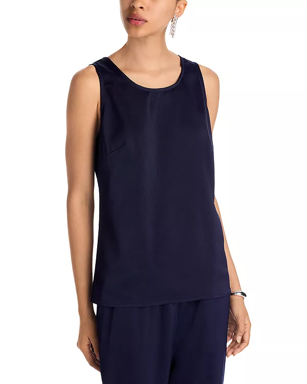 Майка из крепдешина Misook, синий
Майка из крепдешина Misook, синий