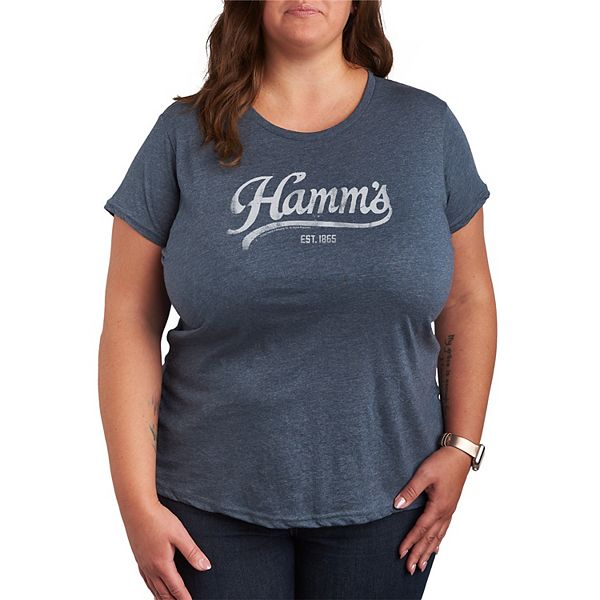 Футболка с принтом Hamm's в стиле distressed, plus size Licensed Character, Heather Blue
Футболка с принтом Hamm's в стиле distressed, plus size Licensed Character, Heather Blue