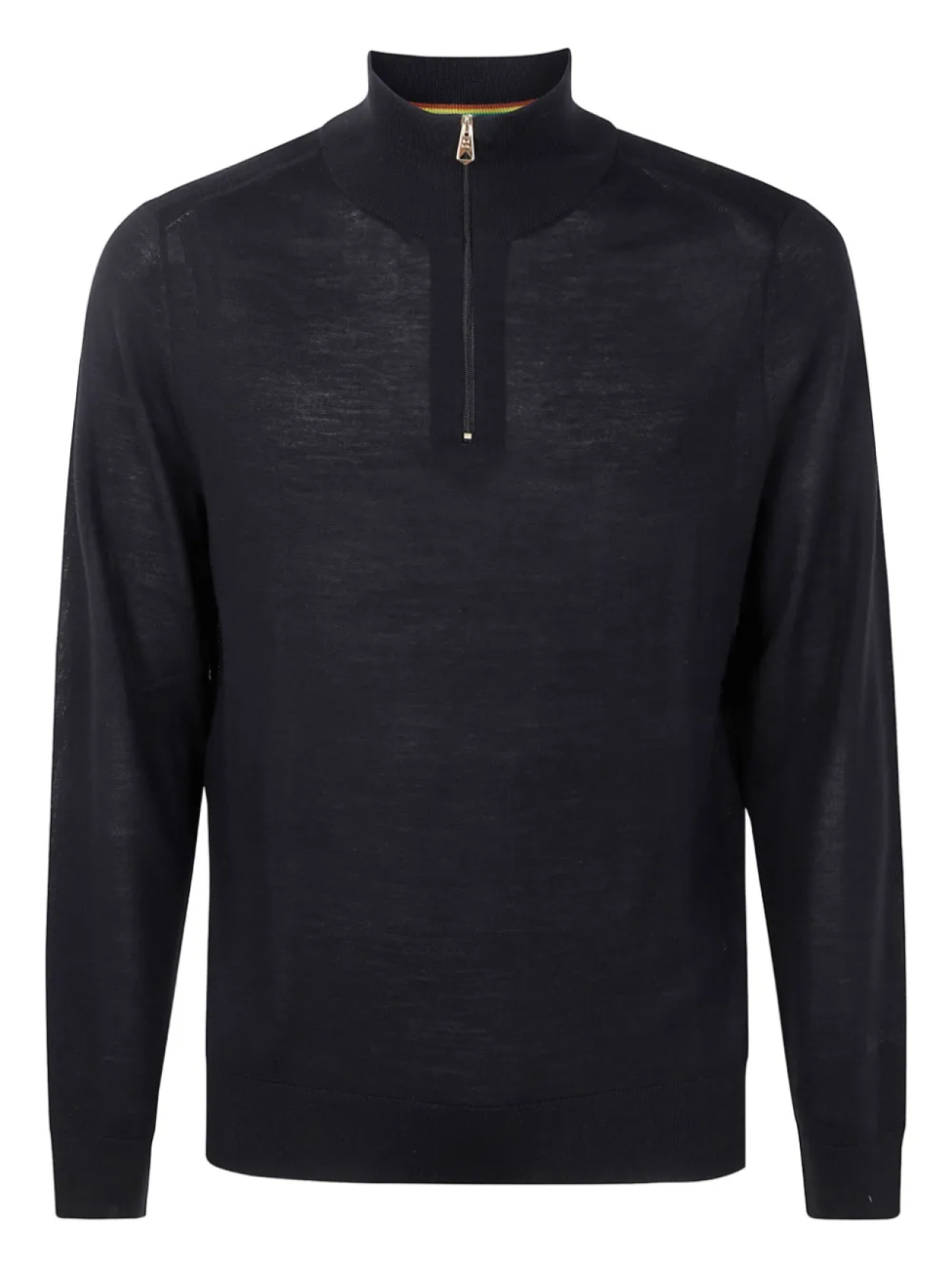 Свитер с высоким воротом и застежкой-молнией на половину длины Paul Smith, черный
Свитер с высоким воротом и застежкой-молнией на половину длины Paul Smith, черный