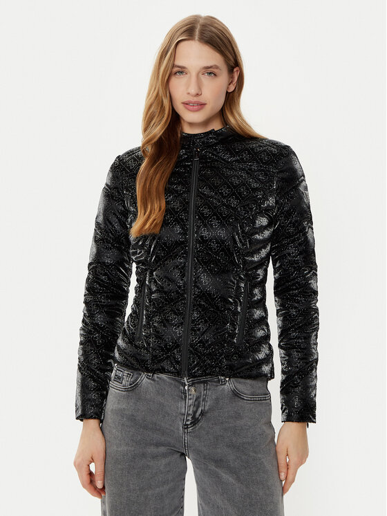 Пуховик стандартного кроя W5RL00 WGV30 Guess, черный
Пуховик стандартного кроя W5RL00 WGV30 Guess, черный