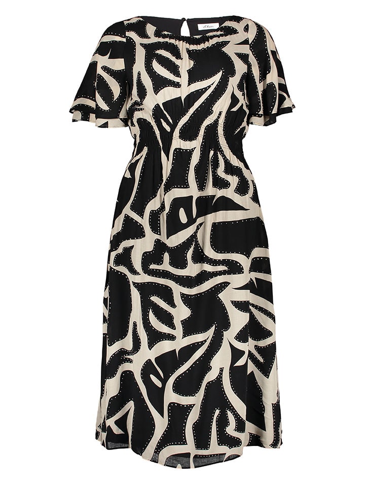Платье до колена s.Oliver, цвет schwarz/beige
Платье до колена s.Oliver, цвет schwarz/beige