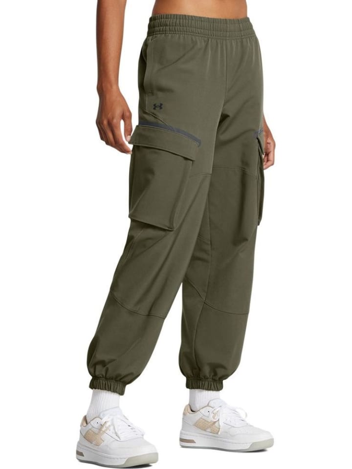 Брюки-карго Unstoppable Cargo Pant Under Armour, зеленый
Брюки-карго Unstoppable Cargo Pant Under Armour, зеленый