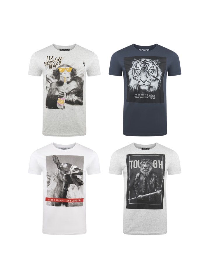 Футболка RIVCharly, упаковка из 4 штук, разноцветная riverso
Футболка RIVCharly, упаковка из 4 штук, разноцветная riverso