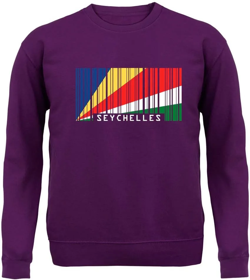 Свитшот Unisex Seychelles Barcode Style Flag Dressdown
Свитшот Unisex Seychelles Barcode Style Flag Dressdown