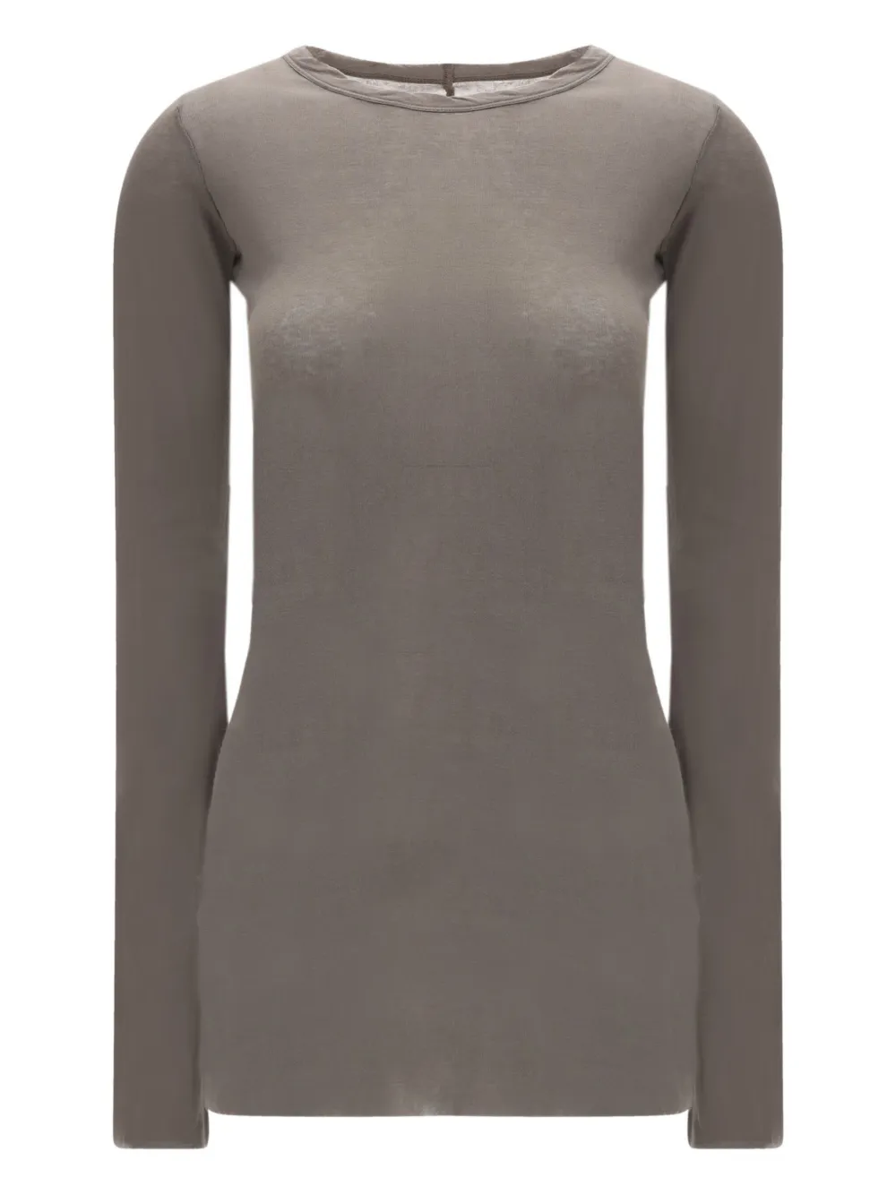 Футболка с длинными рукавами и неотстроченным подолом Rick Owens, серый
Футболка с длинными рукавами и неотстроченным подолом Rick Owens, серый