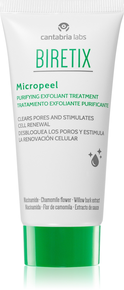 Отшелушивающий гель Micropeel для глубокого очищения Biretix, 50 мл
Отшелушивающий гель Micropeel для глубокого очищения Biretix, 50 мл