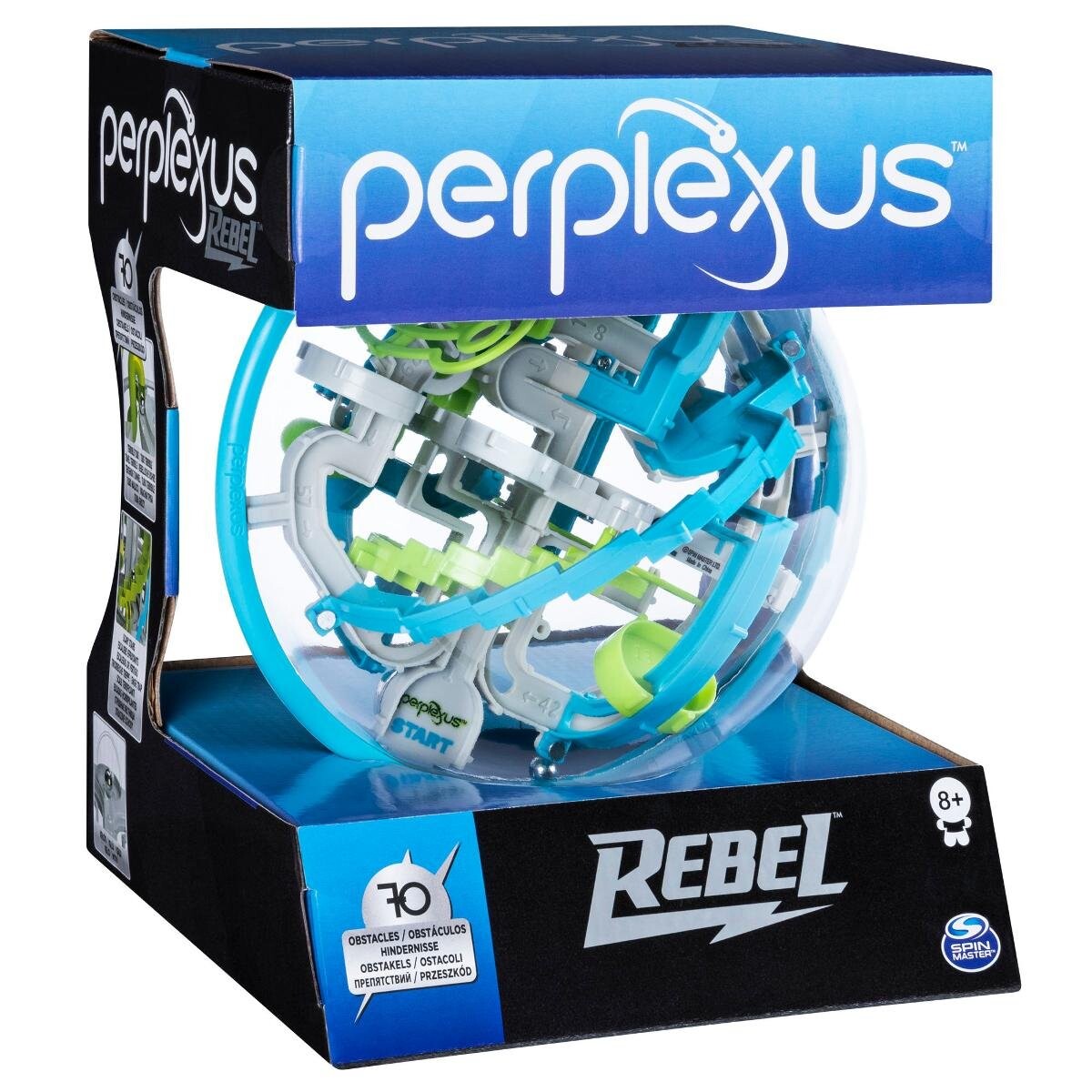 Perplexus Rebel 3D шариковый лабиринт, аркадная игра, Spin Master
Perplexus Rebel 3D шариковый лабиринт, аркадная игра, Spin Master