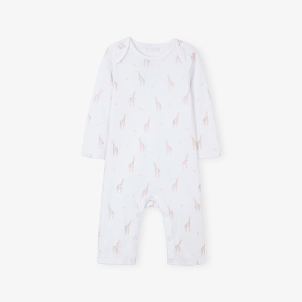 Пижамы с принтом жирафа, облегающие, из стрейч-хлопка, 1-6 лет The Little White Company, белый
Пижамы с принтом жирафа, облегающие, из стрейч-хлопка, 1-6 лет The Little White Company, белый
