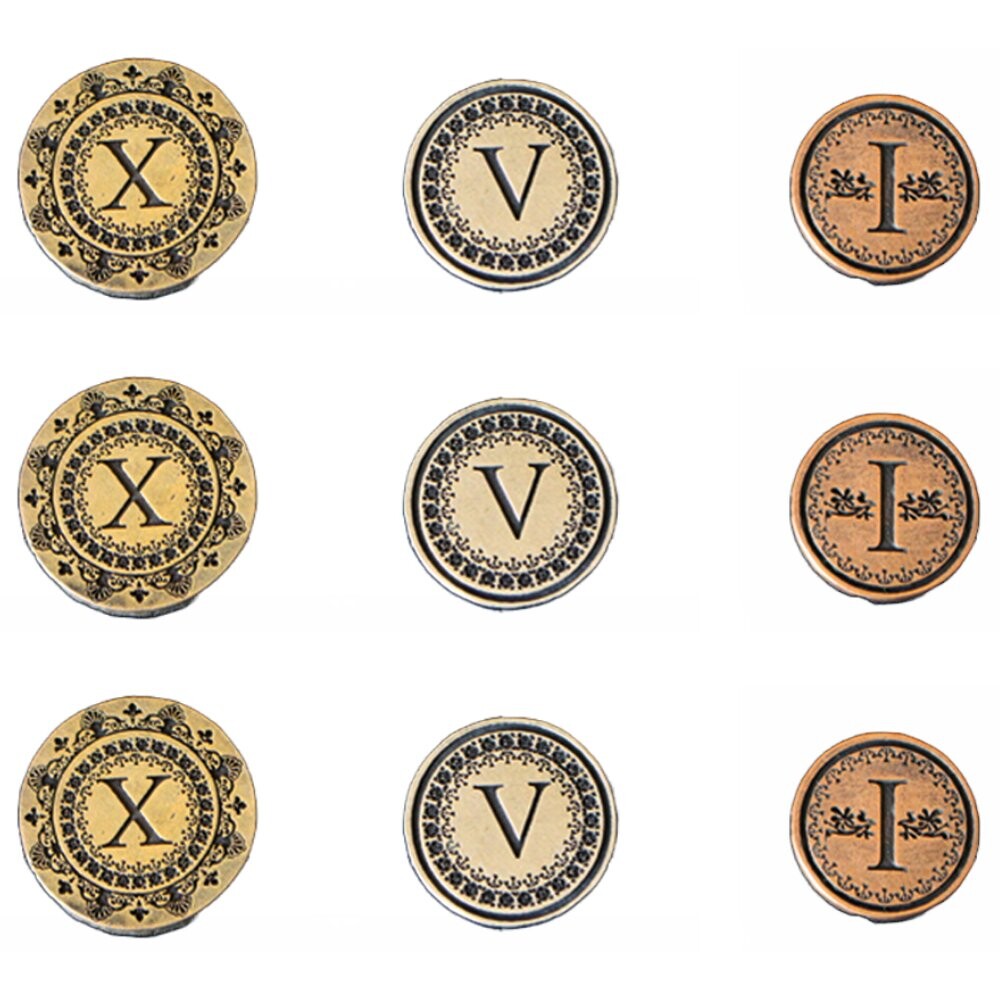 Набор из 9 универсальных средневековых металлических монет, РГФК RGFK
Набор из 9 универсальных средневековых металлических монет, РГФК RGFK