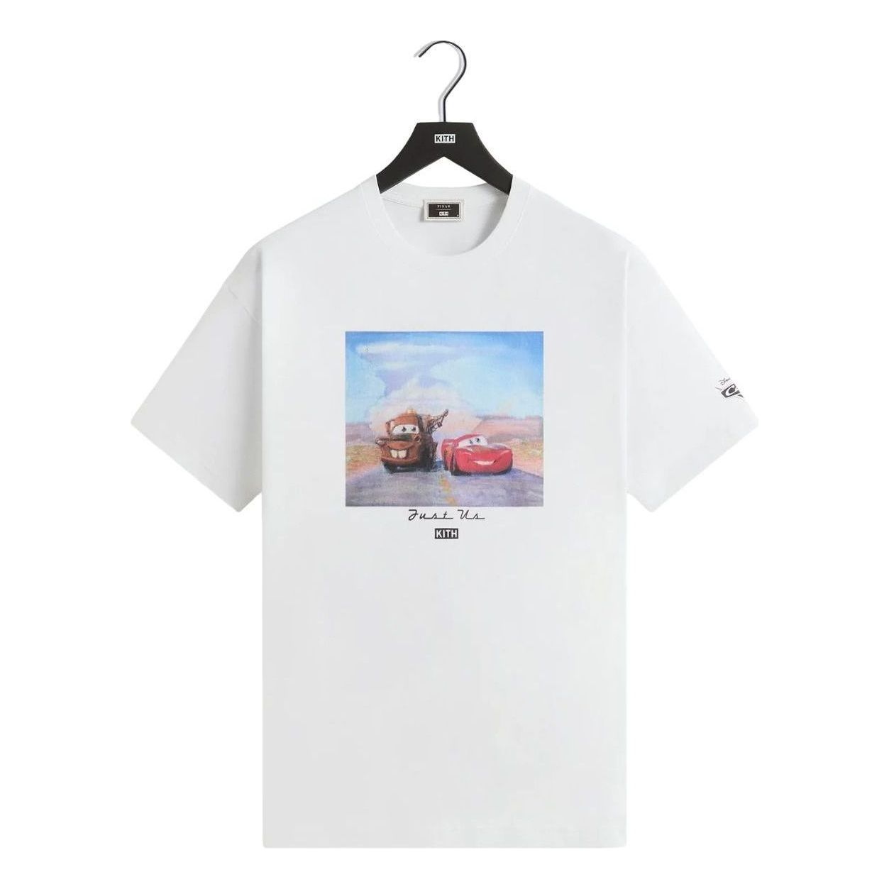 Винтажная футболка KITH x Disney Pixar Cars Just Us, цвет «белый»
Винтажная футболка KITH x Disney Pixar Cars Just Us, цвет «белый»