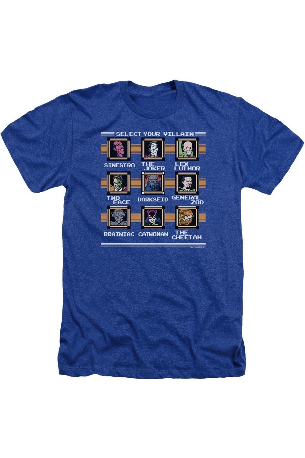 DC Comics Stage Select Adult Heather футболка / футболка Gildan, синий
DC Comics Stage Select Adult Heather футболка / футболка Gildan, синий