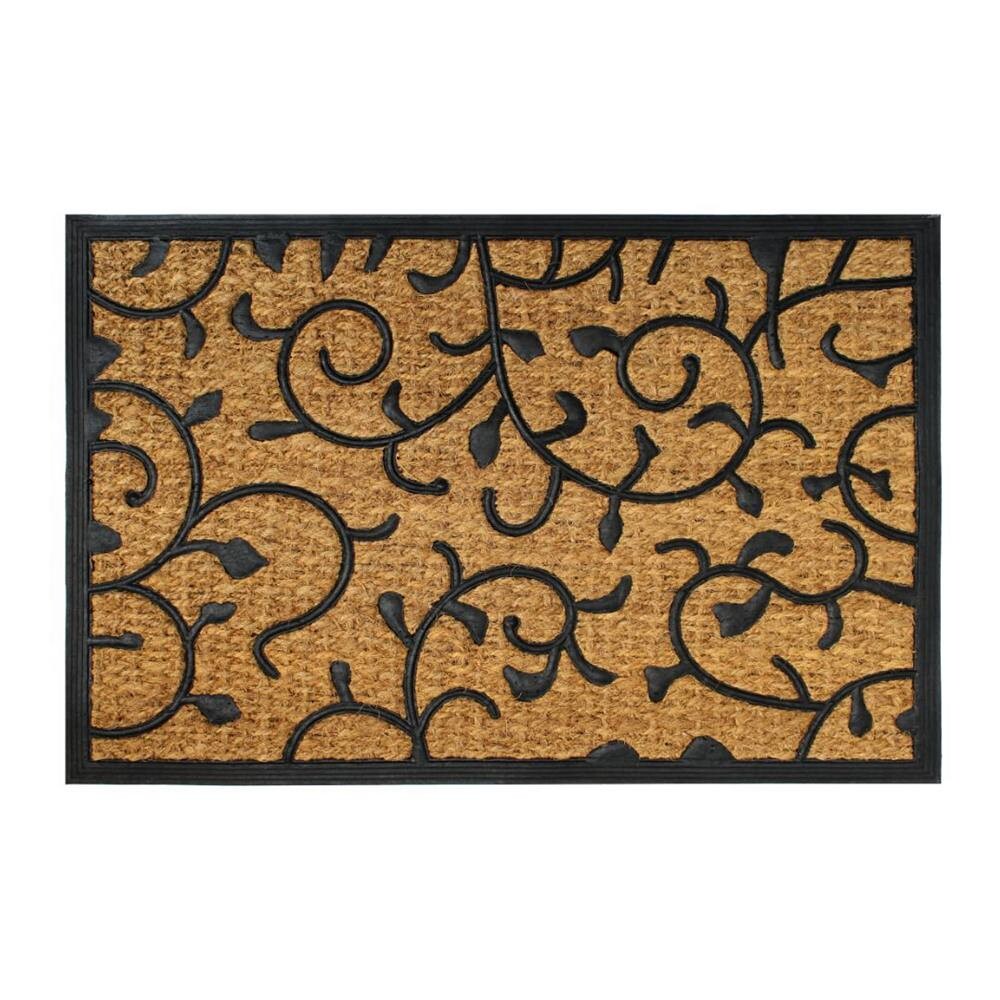 КоверSmith Коврик из натурального формованного каучука с лозами кокосовой пальмы RugSmith, цвет Beig Khaki
КоверSmith Коврик из натурального формованного каучука с лозами кокосовой пальмы RugSmith, цвет Beig Khaki