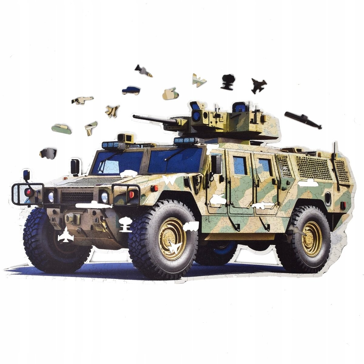 ДЕРЕВЯННЫЙ ПАЗЛ БОЛЬШОЙ HUMMER 550 деталей сложный пазл XXL Wood You Do
ДЕРЕВЯННЫЙ ПАЗЛ БОЛЬШОЙ HUMMER 550 деталей сложный пазл XXL Wood You Do