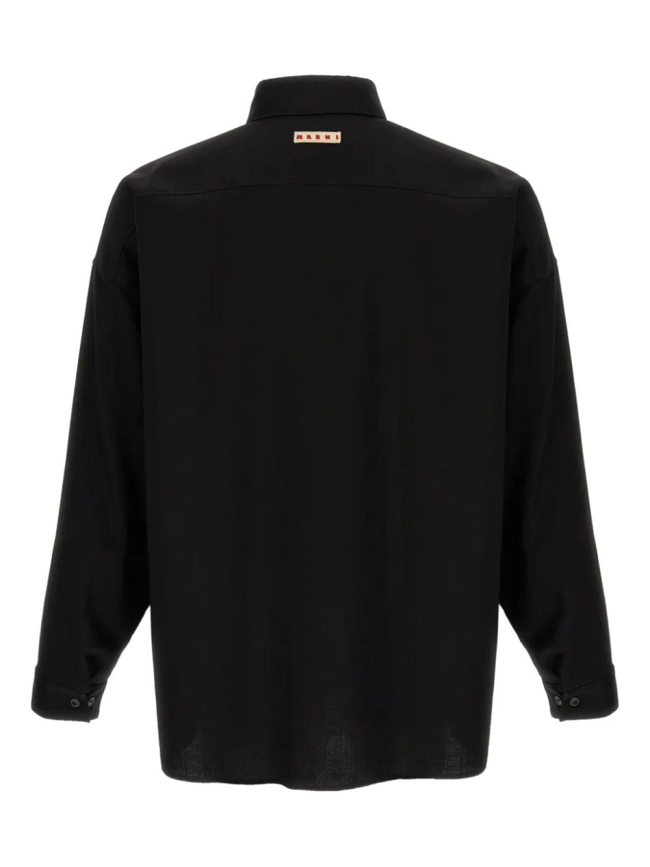 Шерстяная рубашка Marni, черный
Шерстяная рубашка Marni, черный