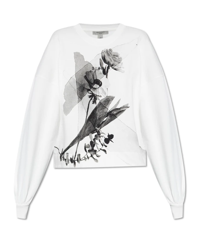 Толстовка Лисс Allsaints, белый
Толстовка Лисс Allsaints, белый