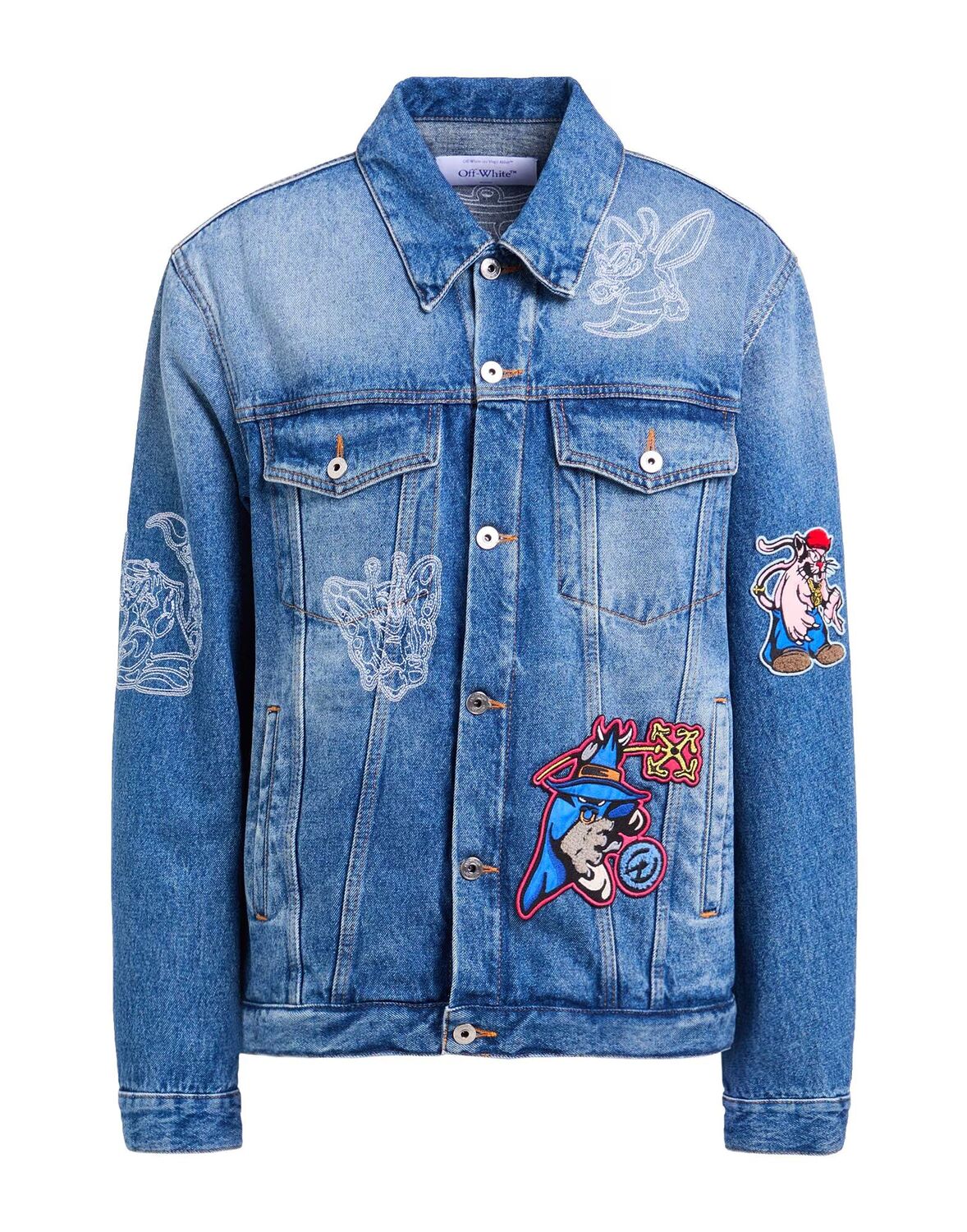 Джинсовая куртка Off, синий
Джинсовая куртка Off, синий