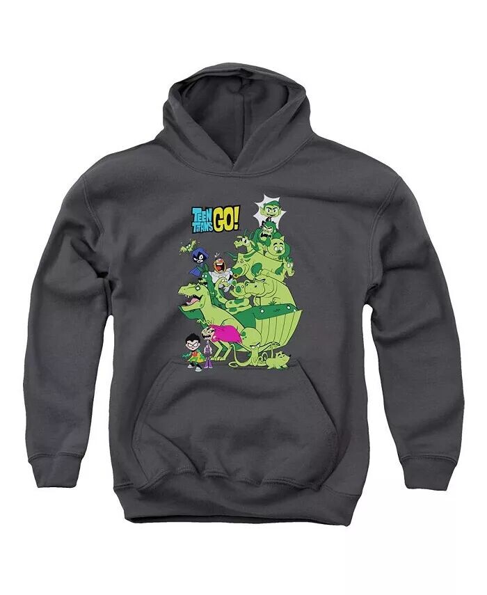 Толстовка с капюшоном Beast Stack для мальчиков и девочек Teen Titans Go, серый
Толстовка с капюшоном Beast Stack для мальчиков и девочек Teen Titans Go, серый