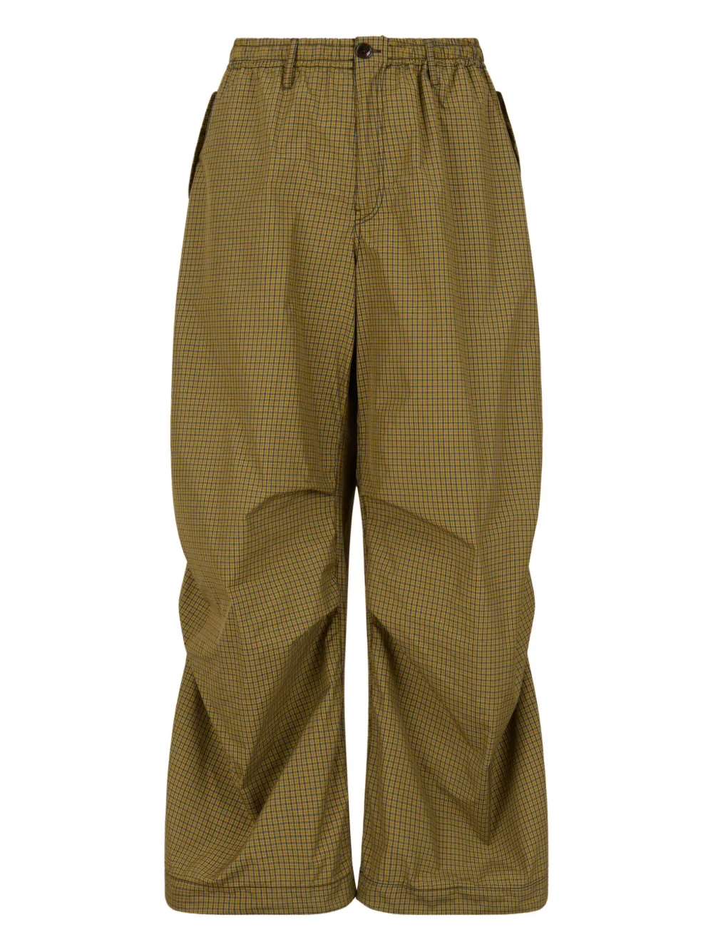 Брюки в клетку Marni, зеленый
Брюки в клетку Marni, зеленый