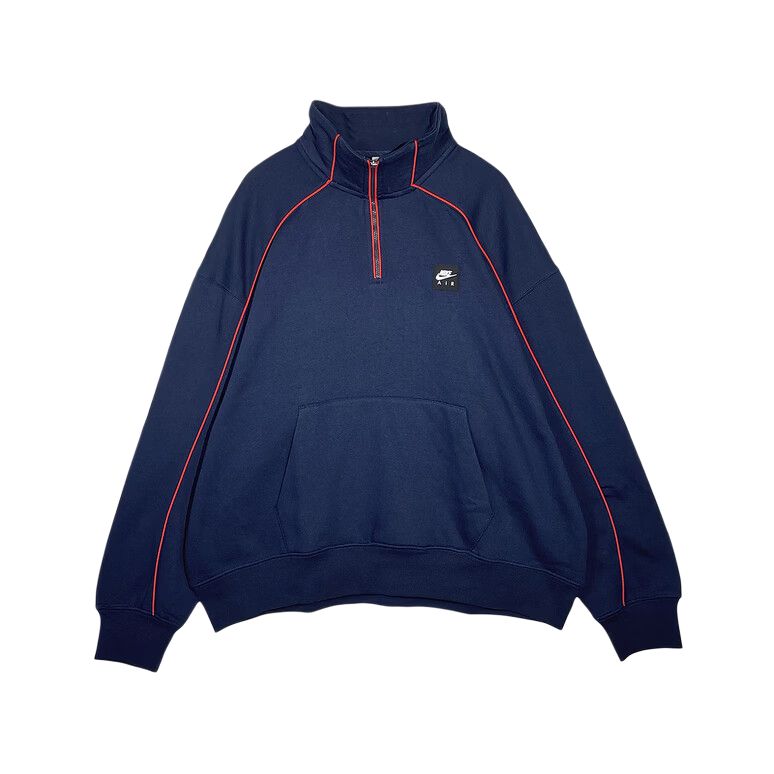 Nike Мужская толстовка Air Sweatshirts, синий цвет, воротник-стойка, умеренный крой
Nike Мужская толстовка Air Sweatshirts, синий цвет, воротник-стойка, умеренный крой