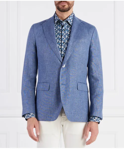 Элегантный пиджак Fogerty Regular fit Oscar Jacobson, синий 
Элегантный пиджак Fogerty Regular fit Oscar Jacobson, синий