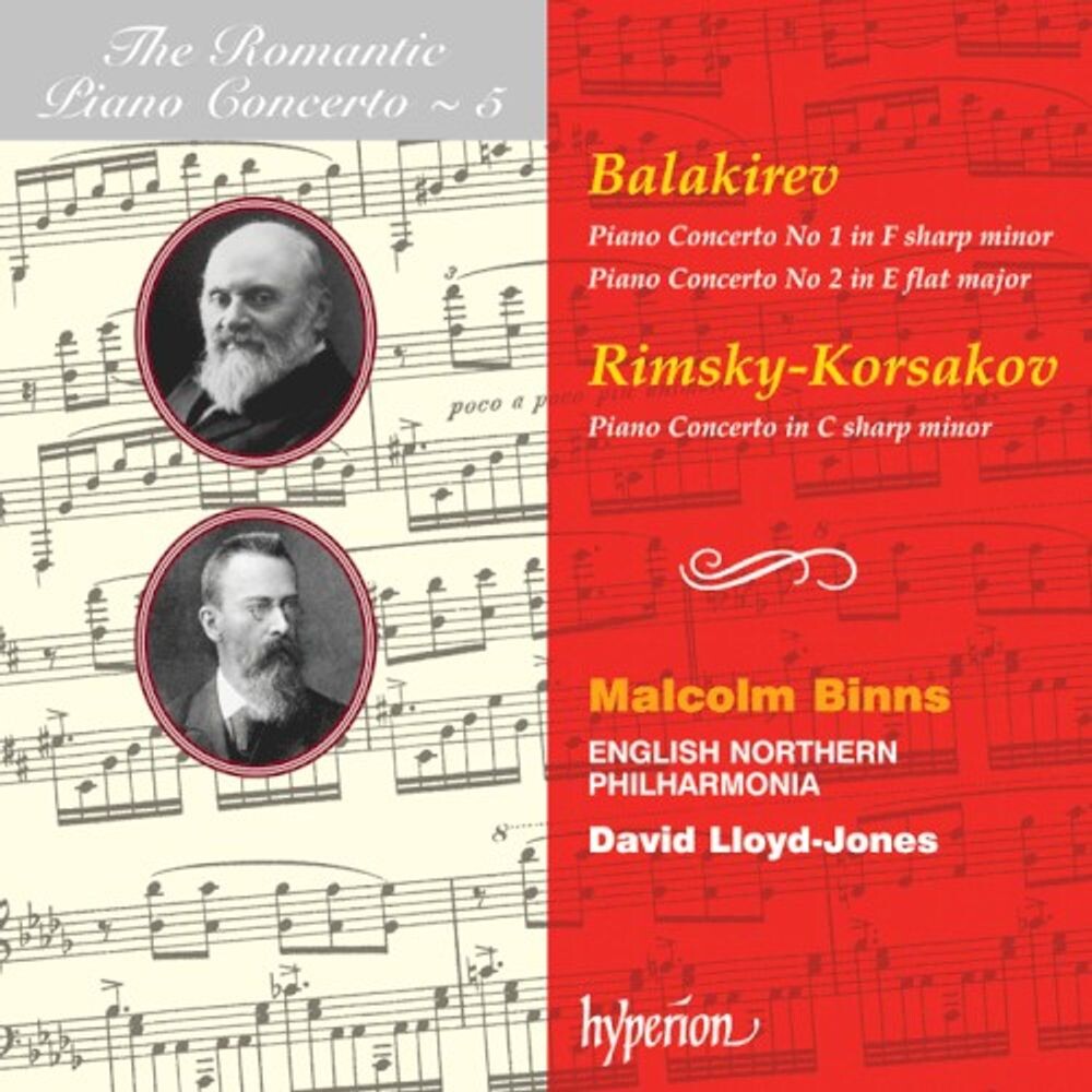 Диск CD Balakirev / Rimsky-Korsakov: The Romantic Piano Concerto Vol. 5 - Mily Balakirev, Nikolai Rimsky-Korsakov
Диск CD Balakirev / Rimsky-Korsakov: The Romantic Piano Concerto Vol. 5 - Mily Balakirev, Nikolai Rimsky-Korsakov