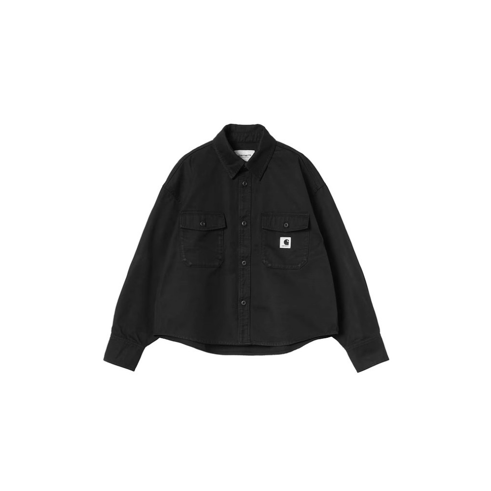 Рубашка с накладными карманами на пуговицах Carhartt Wip, черный
Рубашка с накладными карманами на пуговицах Carhartt Wip, черный