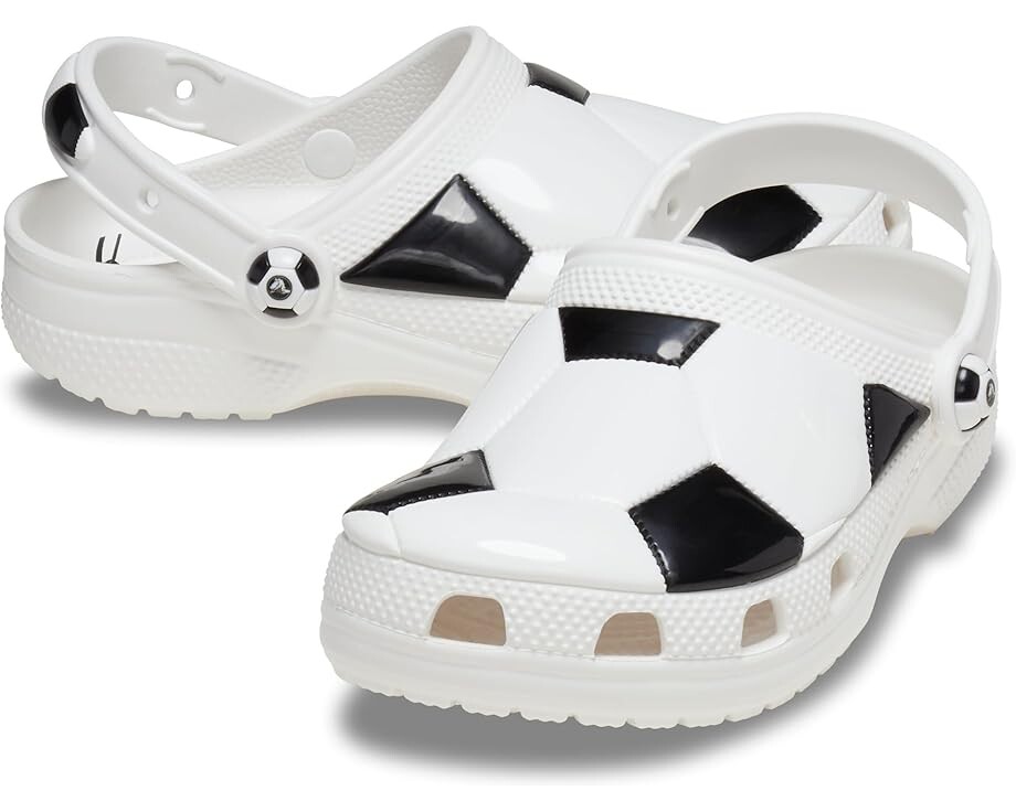Сабо Unisex Crocs Kids Classic Clogs with Patterns and Graphics, цвет Soccer Ball
Сабо Unisex Crocs Kids Classic Clogs with Patterns and Graphics, цвет Soccer Ball
