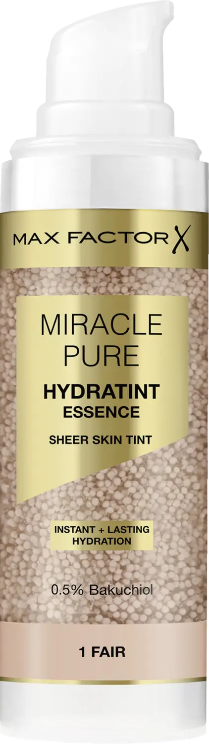 Тональный крем Max Factor Miracle Pure Hydratint Essence Foundation 1 Fair 
Тональный крем Max Factor Miracle Pure Hydratint Essence Foundation 1 Fair