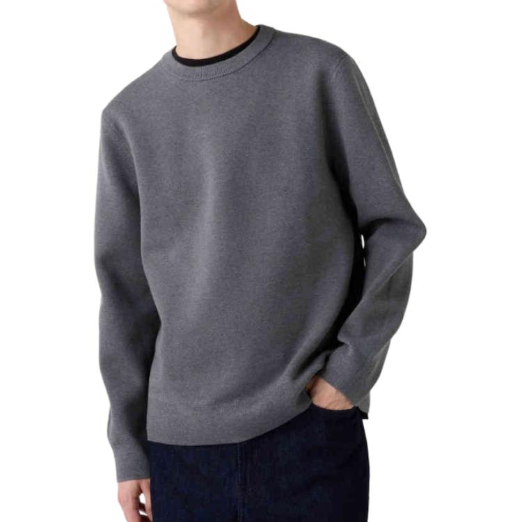 UNIQLO Свитер унисекс асфальтово-серый
UNIQLO Свитер унисекс асфальтово-серый