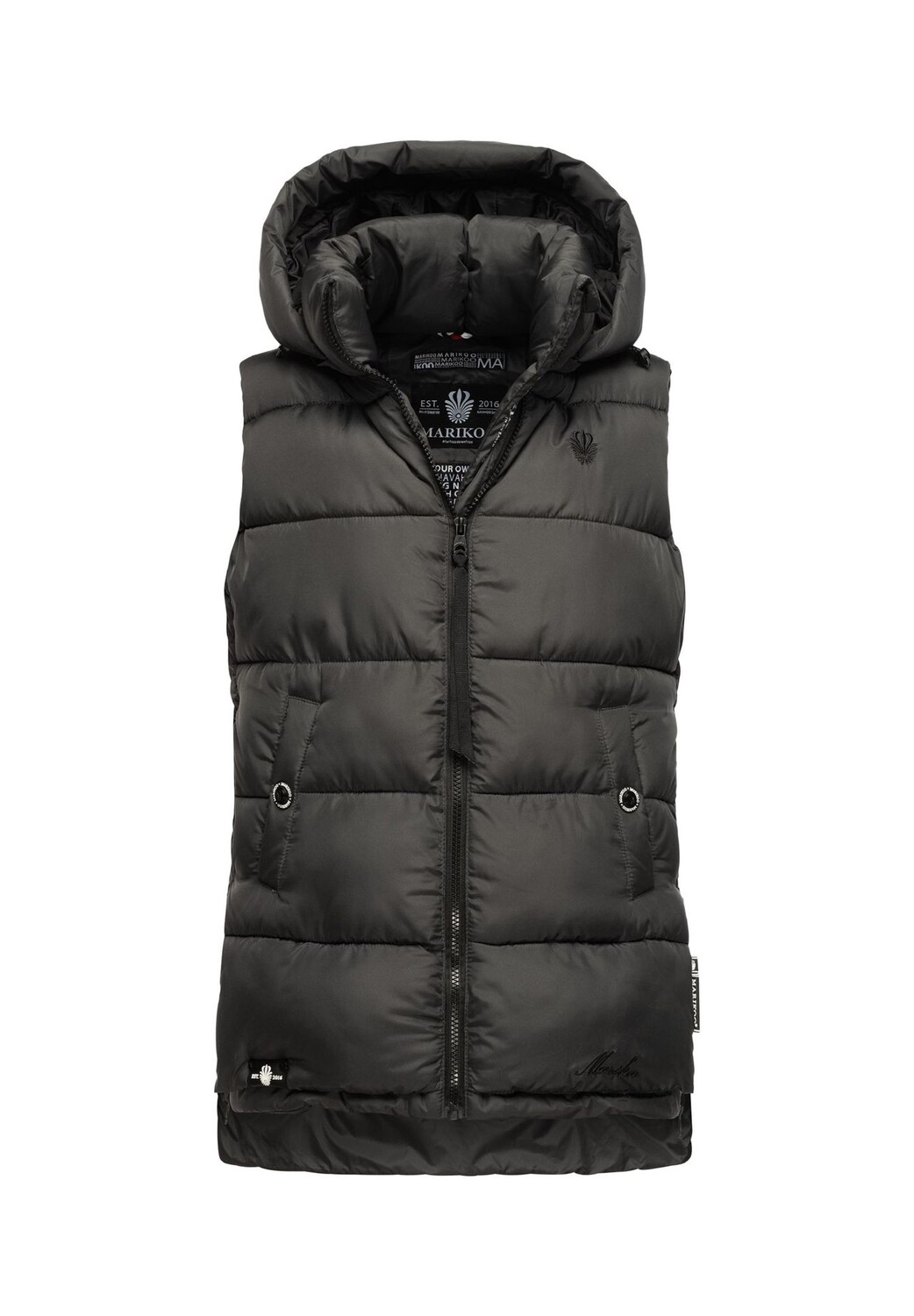 Стеганый жилет Заринаа MARIKOO, антрацит
Стеганый жилет Заринаа MARIKOO, антрацит