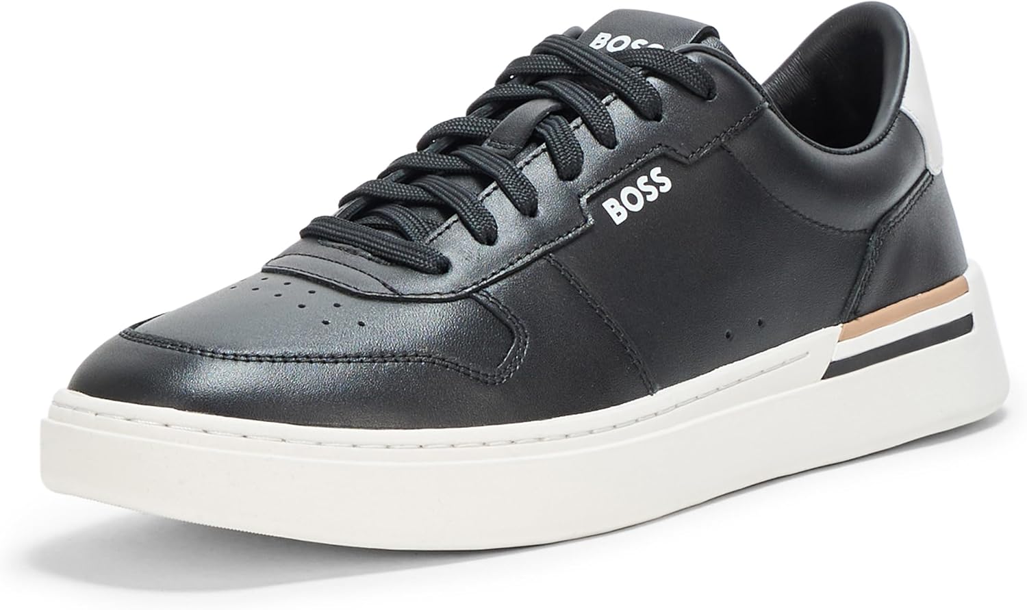 BOSS Мужские кожаные кроссовки Clint Low Profile, Black Gloss
BOSS Мужские кожаные кроссовки Clint Low Profile, Black Gloss