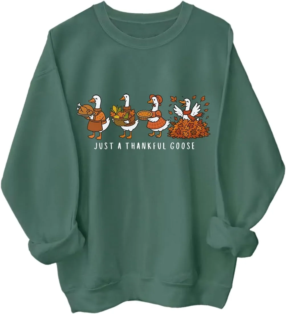 Толстовка Just a Thankful Goose с принтом
Толстовка Just a Thankful Goose с принтом