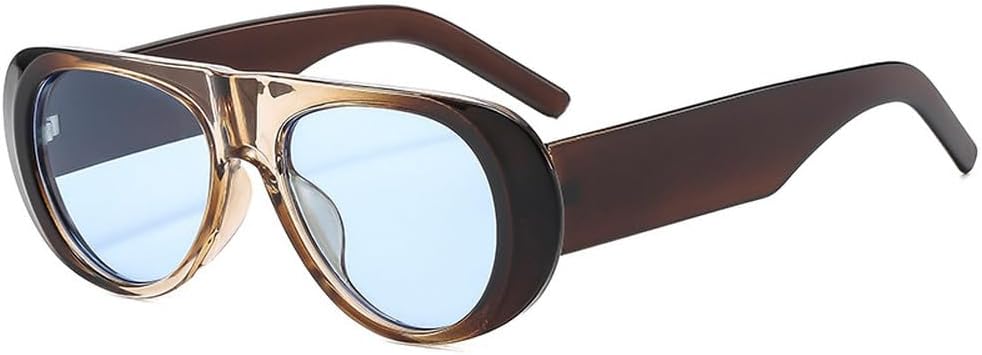 Популярные модные женские солнцезащитные очки-пилот в стиле ретро, сине-зеленые оттенки, защита от ультрафиолета UV400; мужские модные солнцезащитные очки с широкими дужками WNCKSQ, Brown Champagne Blue
Популярные модные женские солнцезащитные очки-пилот в стиле ретро, сине-зеленые оттенки, защита от ультрафиолета UV400; мужские модные солнцезащитные очки с широкими дужками WNCKSQ, Brown Champagne Blue