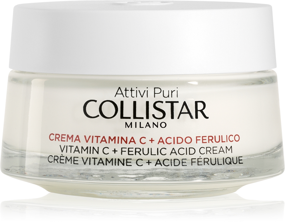 Attivi puri Vitamin C + Ferulic Acid Cream Brightening Cream with Vitamin C Collistar, 50 мл
Attivi puri Vitamin C + Ferulic Acid Cream Brightening Cream with Vitamin C Collistar, 50 мл