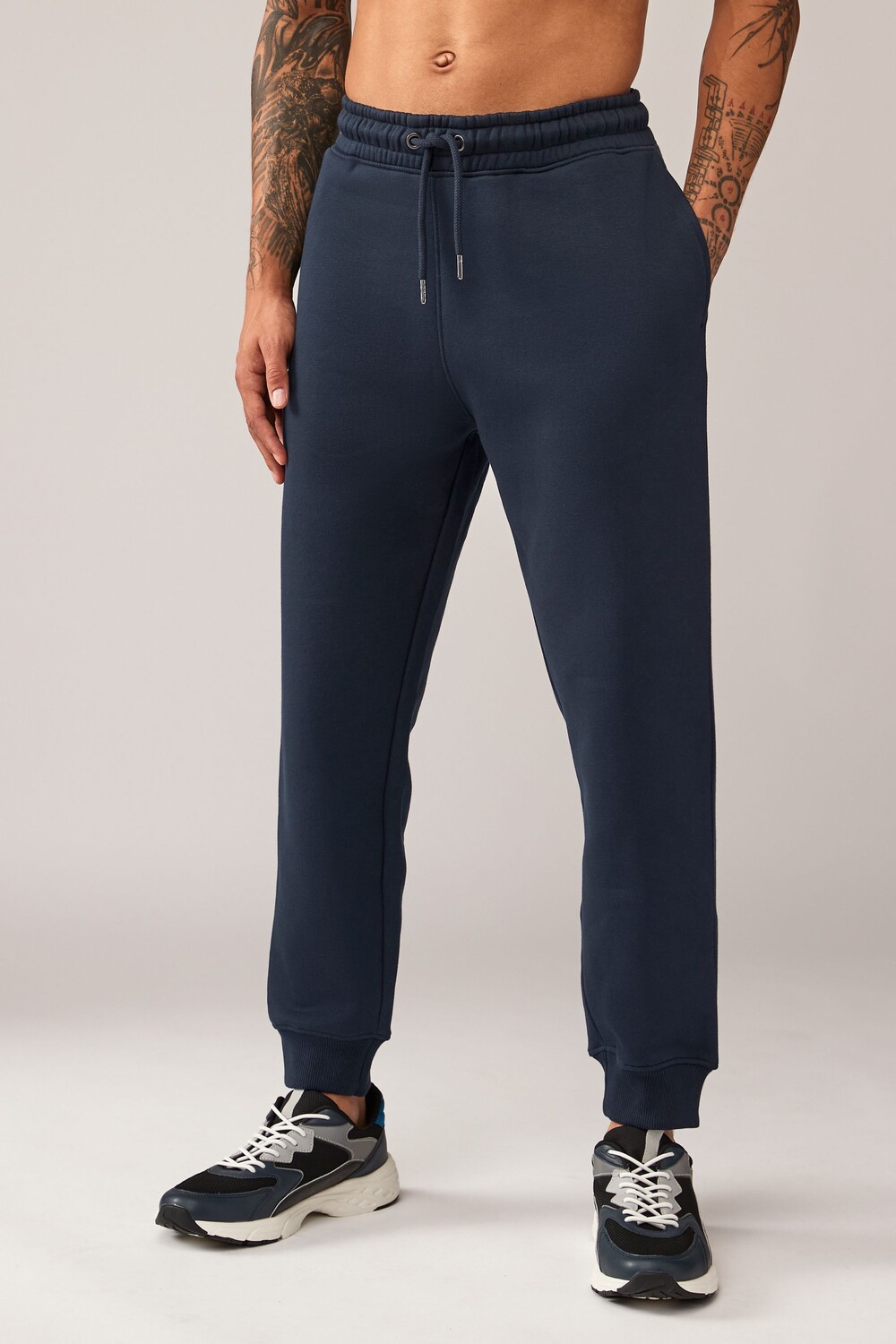 Спортивные брюки из джерси с высоким содержанием хлопка Next, синий
Спортивные брюки из джерси с высоким содержанием хлопка Next, синий