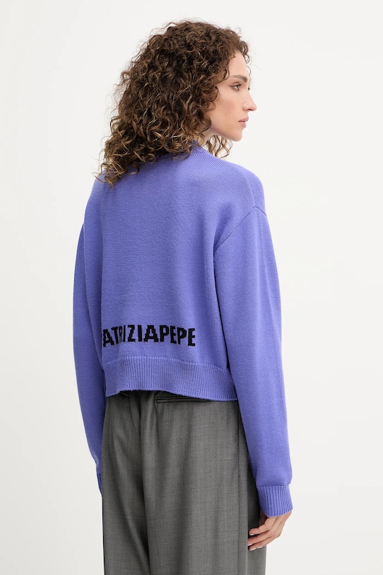 Шерстяной свитер Patrizia Pepe, фиолетовый
Шерстяной свитер Patrizia Pepe, фиолетовый