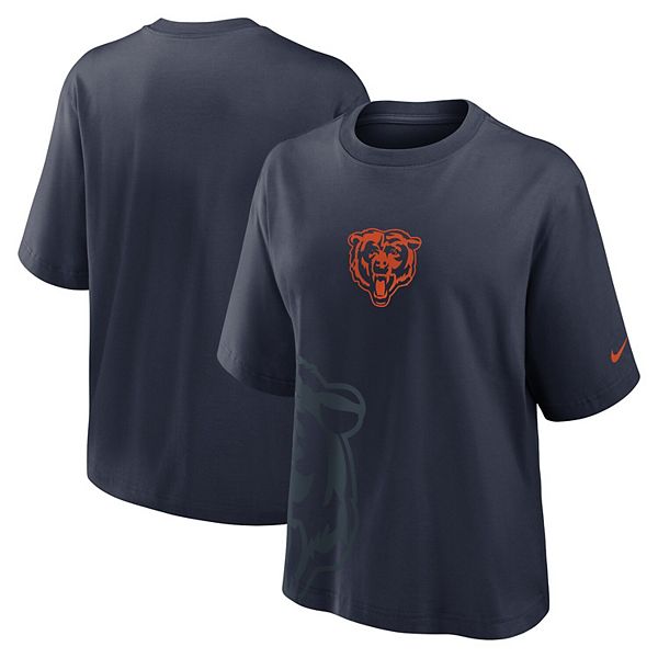 Женская футболка Chicago Bears в боксовом крое, цвет navy Nike
Женская футболка Chicago Bears в боксовом крое, цвет navy Nike