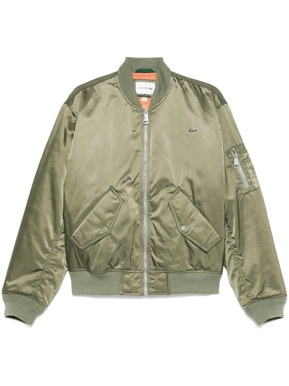 Бомбер-пуховик Lacoste, зеленый
Бомбер-пуховик Lacoste, зеленый