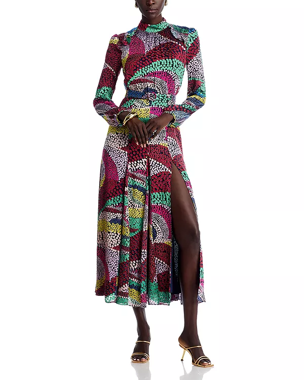 Платье миди Jacqui-B с поясом Saloni, мультиколор
Платье миди Jacqui-B с поясом Saloni, мультиколор