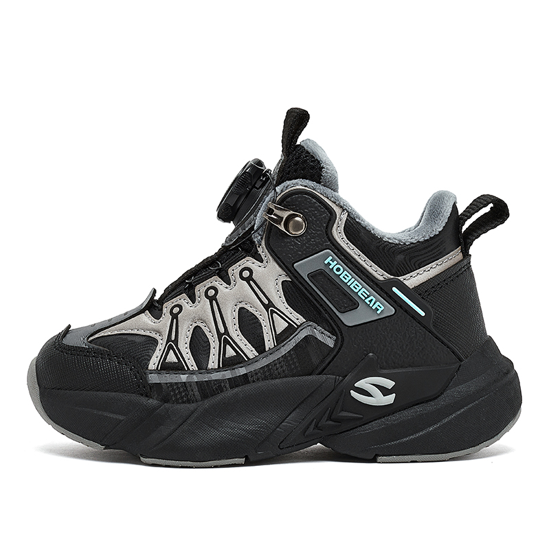 Кроссовки для бега с противоскользящей амортизацией для детей HOBIBEAR, черный/серый
Кроссовки для бега с противоскользящей амортизацией для детей HOBIBEAR, черный/серый