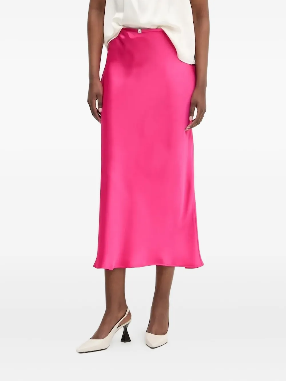 Юбка из атласа с косым кроем HUGO, розовый
Юбка из атласа с косым кроем HUGO, розовый