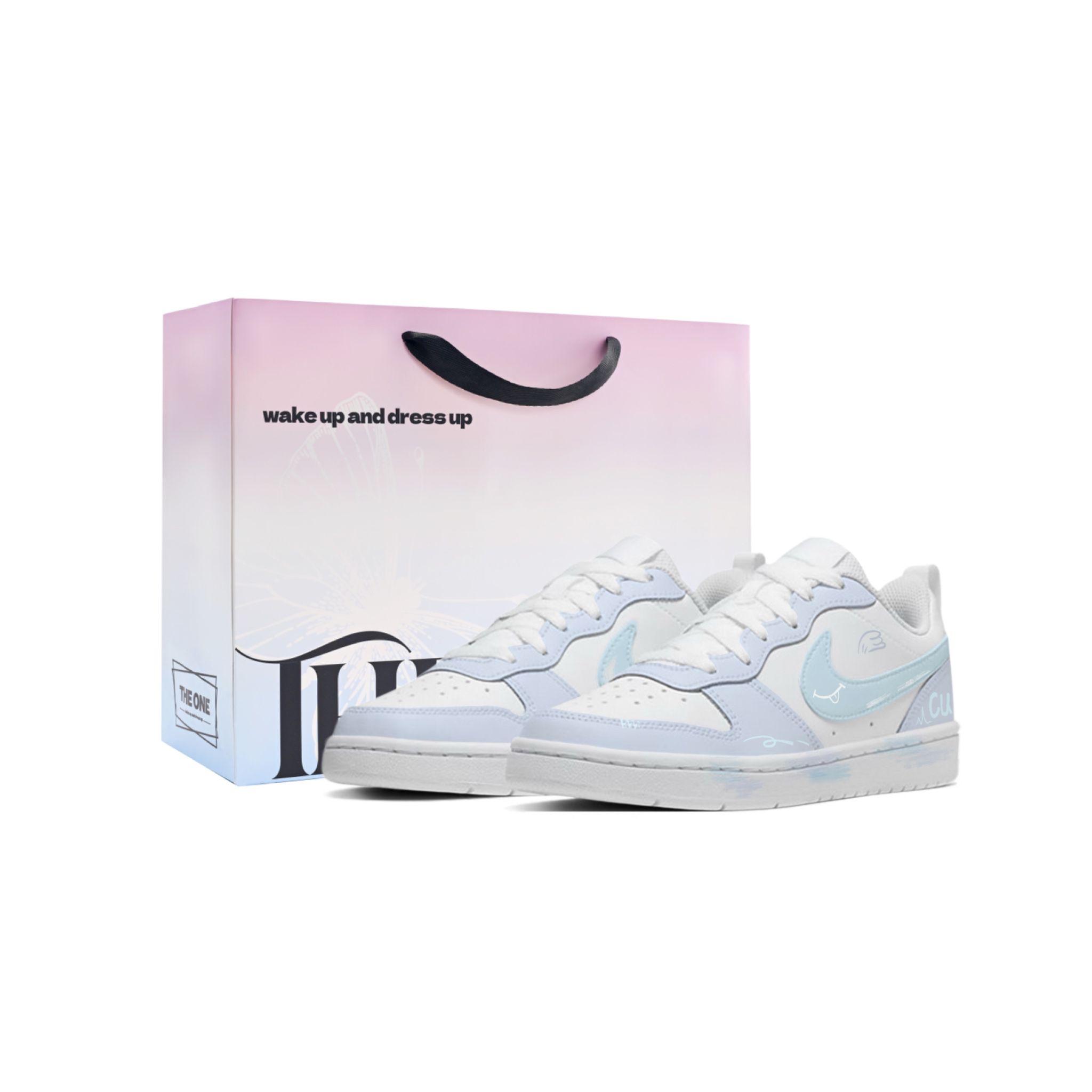 Детские скейтерские кеды Court Borough Nike, светло-голубой
Детские скейтерские кеды Court Borough Nike, светло-голубой