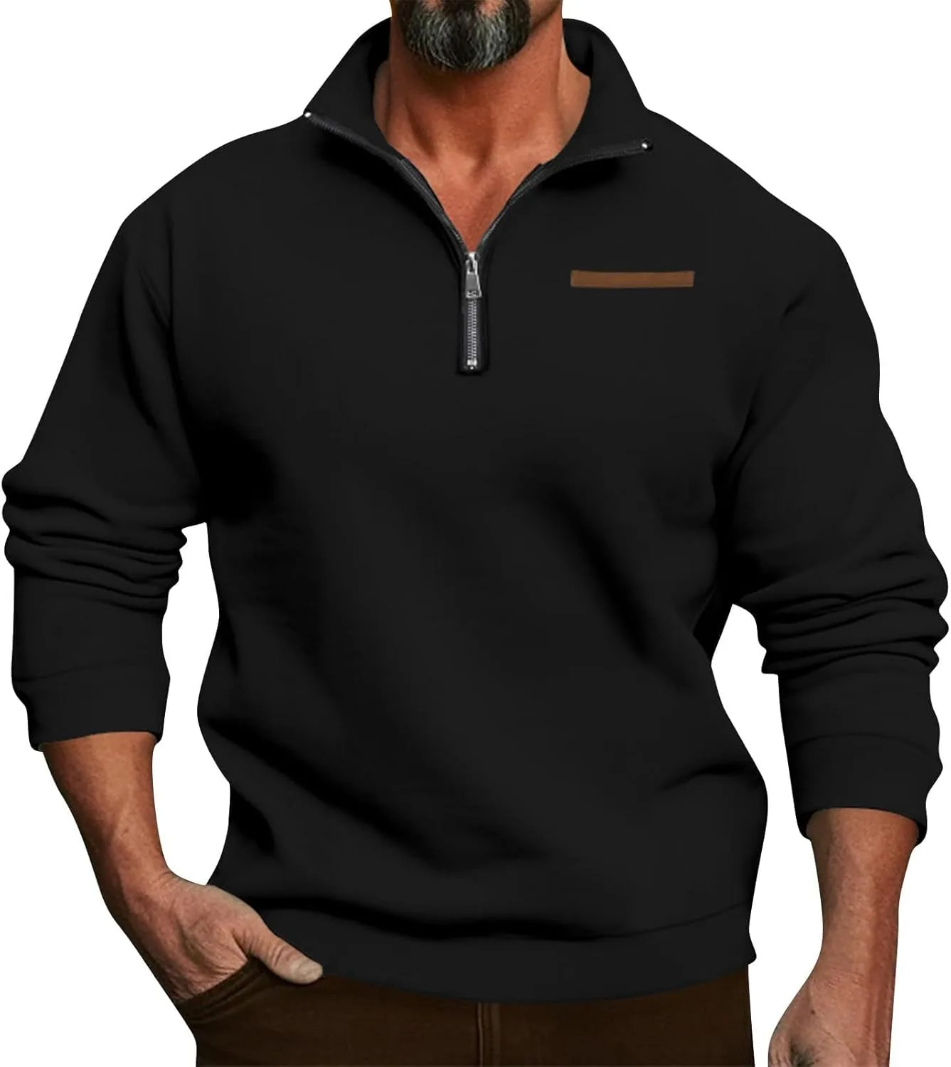 Мужская флисовая толстовка с четвертью молнии, легкая, для осени
Мужская флисовая толстовка с четвертью молнии, легкая, для осени