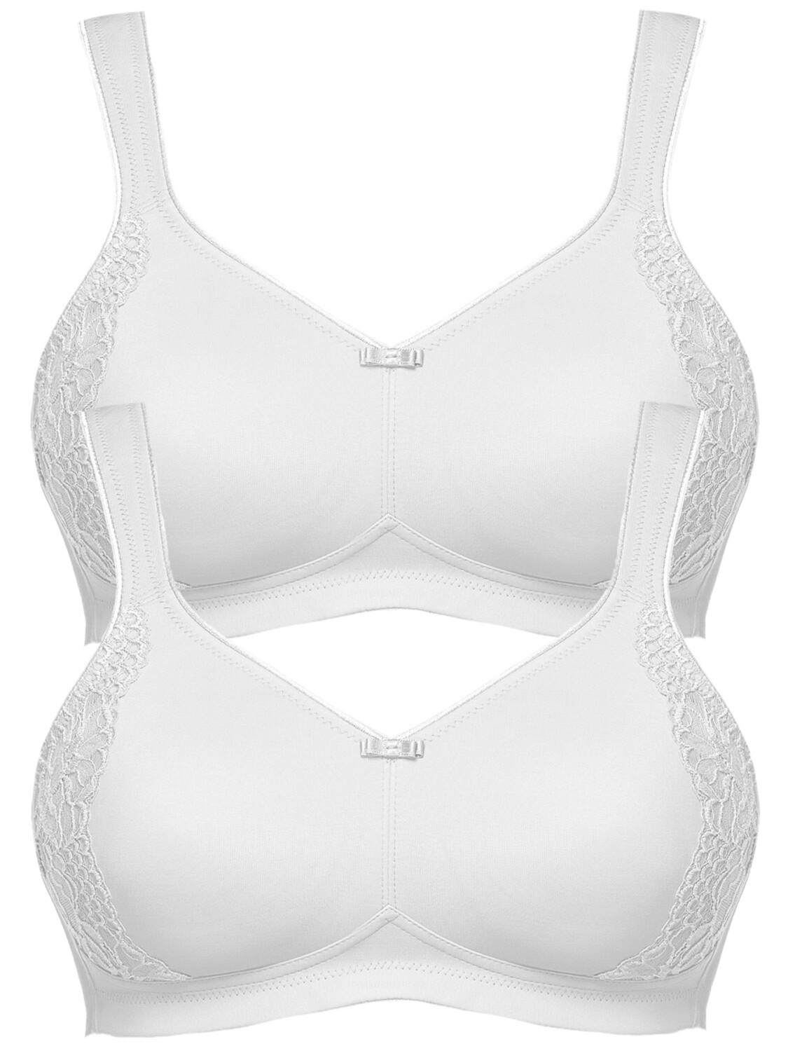 Бюстгальтер без косточек SUSA 2er Pack Minimizer BH ohne Bügel London, цвет Weiss Weiss
Бюстгальтер без косточек SUSA 2er Pack Minimizer BH ohne Bügel London, цвет Weiss Weiss